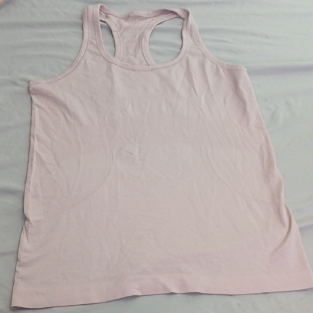 Lululemon Athletica Light Pink Tank Top